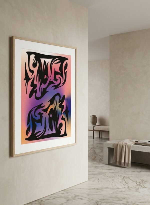 Artwork No. 07 — Framed Fine Art Print – Bild 2