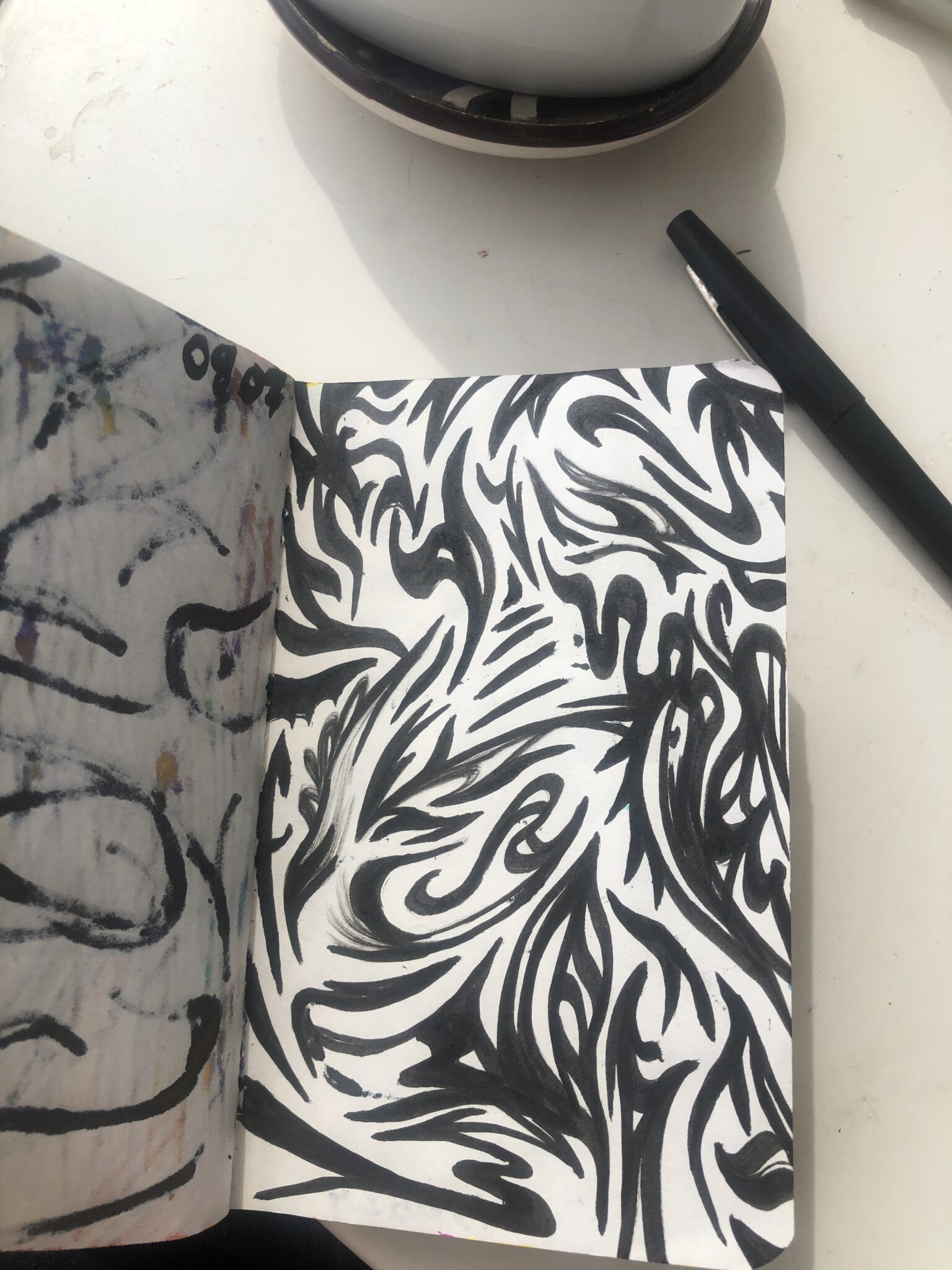 Sketchbooks – Arbeit von Aaron Dunno, Motiv 3