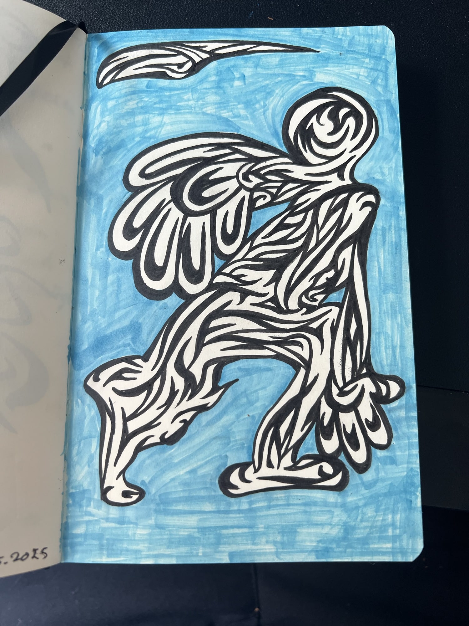 Sketchbooks – Arbeit von Aaron Dunno, Motiv 2